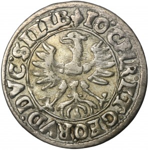 Schlesien, Herzogtum Legnicko-Brzesko-Wołowskie, Jan Krystian Brzeski und Jerzy Rudolf Legnicki, 3 Krajcary Złoty Stok 1618