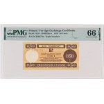 Pewex, 50 centów 1979 - HC - mały - PMG 66 EPQ