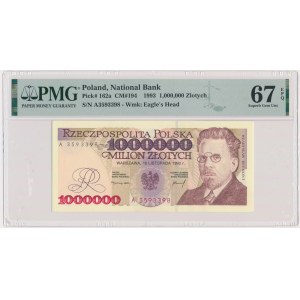 1 milion złotych 1993 - A - PMG 67 EPQ