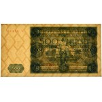 500 zloty 1947 - X - PMG 64