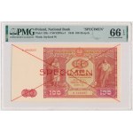 100 złotych 1946 - SPECIMEN - A - PMG 66 EPQ