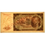 10 złotych 1948 - SPECIMEN - D 0000000 - PMG 66 EPQ