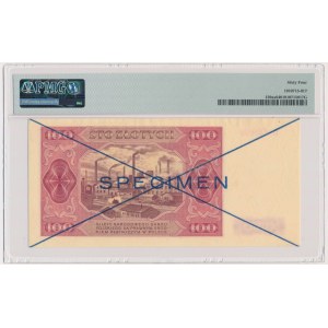 100 złotych 1948 - SPECIMEN - D - PMG 64