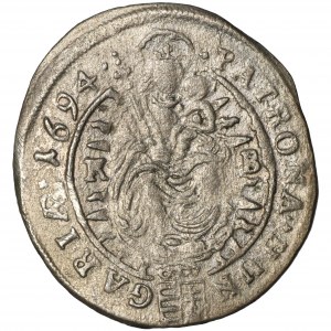 Hungary, Leopold I, 3 Kreuzer Kremnitz 1694 KB