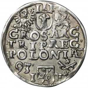 Sigismund III Vasa, 3 Groschen Posen 1593