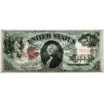 USA, Red Seal, 1 Dollar 1917 - Speelman & White - PMG 66 EPQ