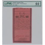 100 Zloty 1794 - C - LARGE ct. HONIG &amp; ZOONEN - PMG 64 - RARITÄT