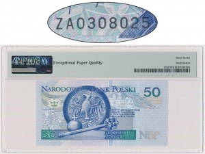 50 złotych 1994 - ZA - PMG 67 EPQ - seria zastępcza