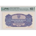 50 złotych 1944 ...owym - AC - PMG 65 EPQ