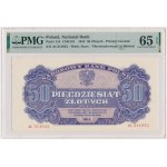 50 złotych 1944 ...owym - AC - PMG 65 EPQ
