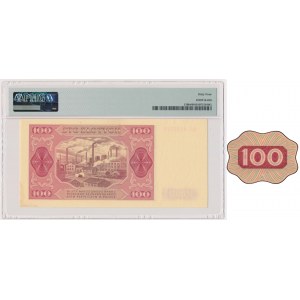 100 złotych 1948 - GC - PMG 64 - BEZ RAMKI -