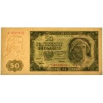 50 złotych 1948 - A - 7 cyfr - PMG 45