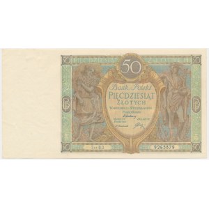 50 złotych 1929 - Ser.B.D. -