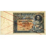 20 złotych 1931 - WZÓR - AA - PMG 64