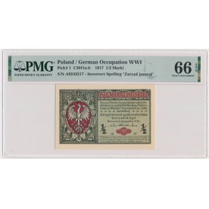 1/2 Note 1916 - Allgemein - A - PMG 66 EPQ