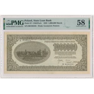 1 Million Mark 1923 - B - PMG 58
