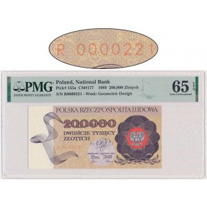 200,000 zl 1989 - R - PMG 65 EPQ