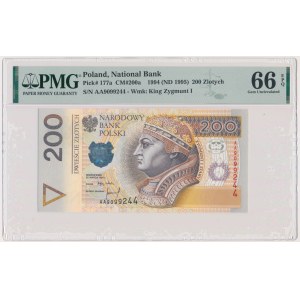 200 złotych 1994 - AA - PMG 66 EPQ