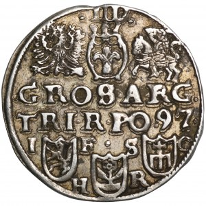 Sigismund III Vasa, 3 Groschen Bromberg 1597