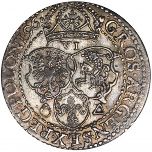 Sigismund III Vasa, 6 Groschen Marienburg 1596