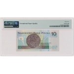 10 złotych 1994 - KH 0000016 - PMG 65 EPQ - bardzo niski numer