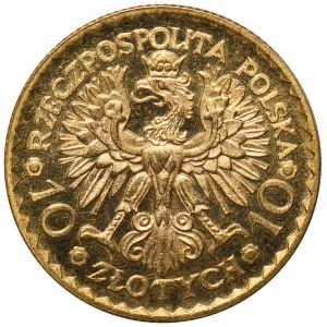 10 złotych 1925 Chrobry - świeża odbitka