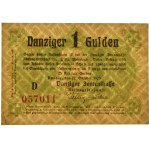 Danzig, 1 Gulden 1923 - October - RARE