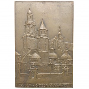 Plaque Wawel Cathedral 1926