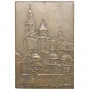 Plakieta Katedra na Wawelu 1926