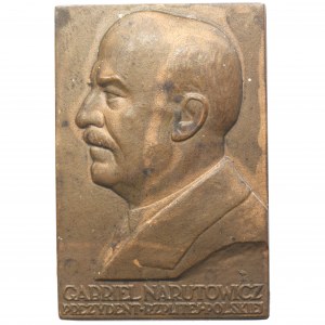 Plaque Gabriel Narutowicz 1926