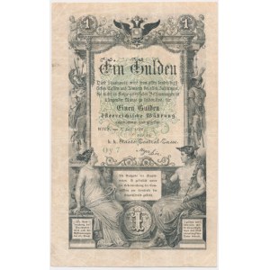 Österreich, 1 Gulden 1866