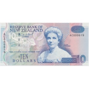 Nowa Zelandia, 10 dolarów (1992)