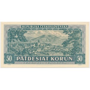 Czechosłowacja, 50 koron 1948 - WZÓR -