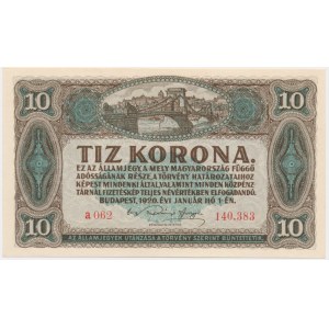 Hungary, 10 Korona 1920