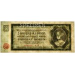 Bohemia and Moravia, 50 Korun - SPECIMEN -