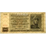 Bohemia and Moravia, 5.000 Korun 1944 - SPECIMEN -