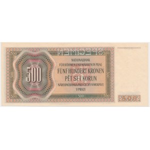 Bohemia and Moravia, 500 Korun 1942 - SPECIMEN -