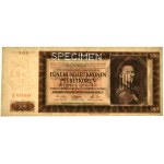 Bohemia and Moravia, 500 Korun 1942 - SPECIMEN -