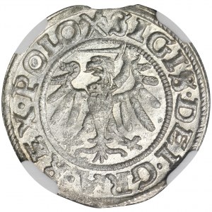 Sigismund I the Old, Schilling Danzig 1539 - NGC MS64