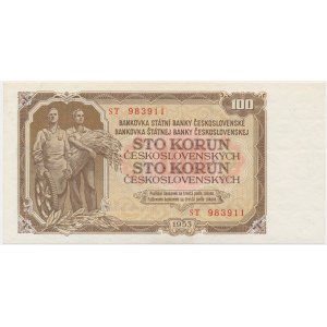 Czechoslovakia, 100 Korun 1953