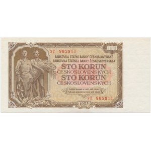 Czechosłowacja, 100 koron 1953
