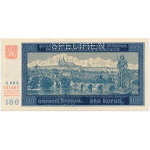 Bohemia and Moravia, 100 Korun 1940 - SPECIMEN -