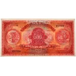 Czechoslovakia, 500 Korun 1929 - SPECIMEN -