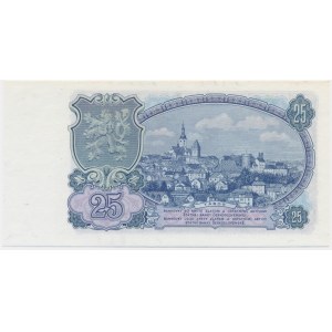 Tschechoslowakei, 25 Kronen 1953