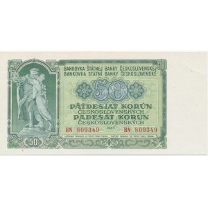 Czechoslovakia, 50 Korun 1953 - SPECIMEN -