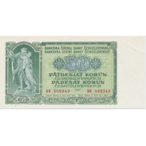 Czechosłowacja, 50 koron 1953 - WZÓR -