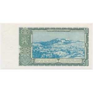 Czechoslovakia, 50 Korun 1953 - SPECIMEN -