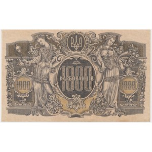 Ukraine, 1.000 Karbovanez (1920) - AI - without watermark -