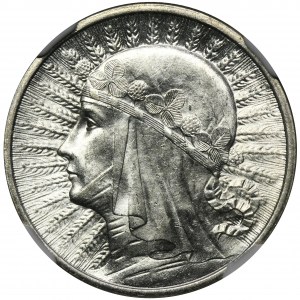 Head of a Woman, 2 gold 1933 - NGC MS64