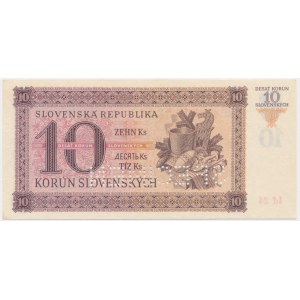 Slovakia, 10 Korun 1943 - SPECIMEN -